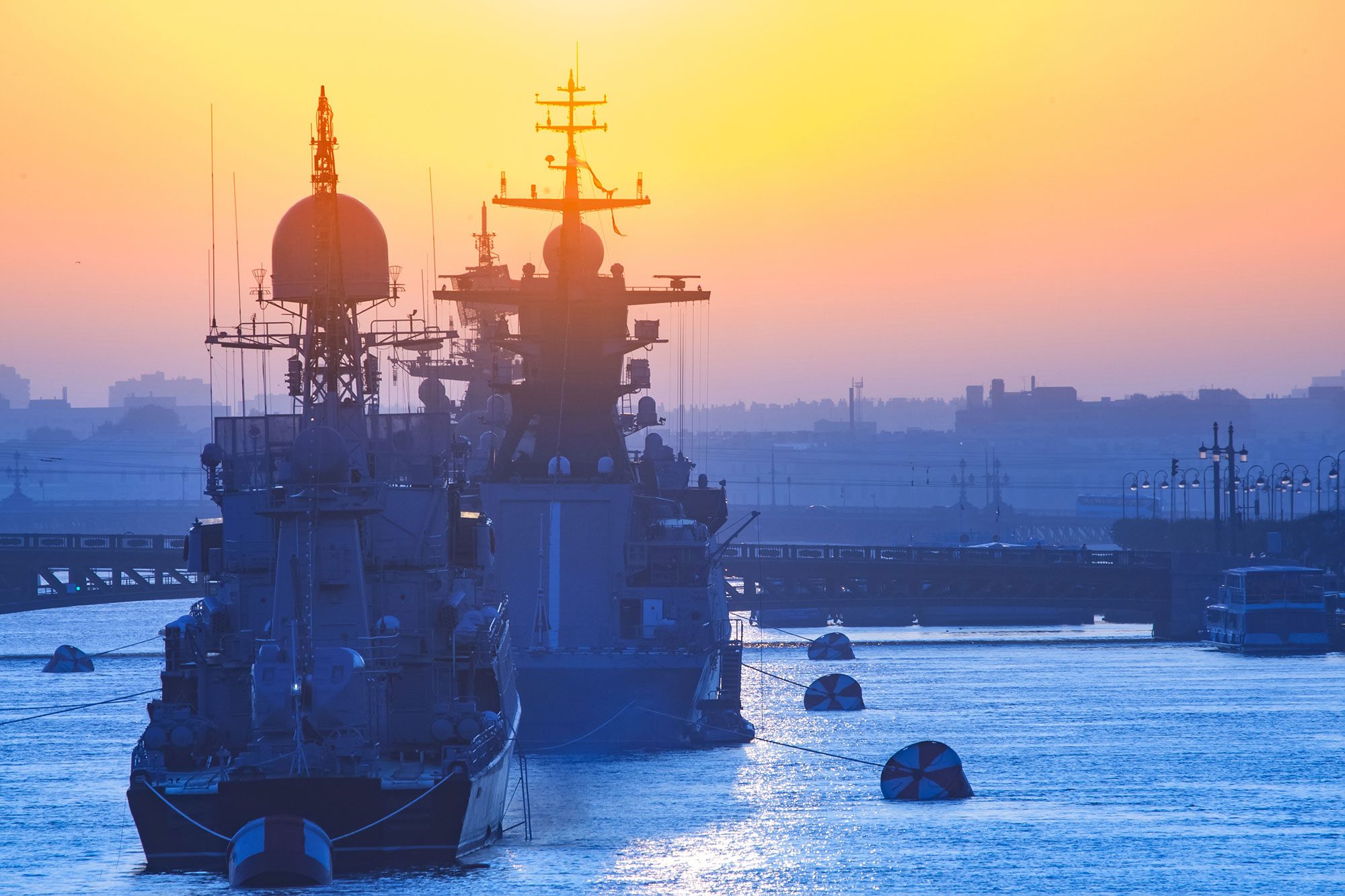 military cruisers