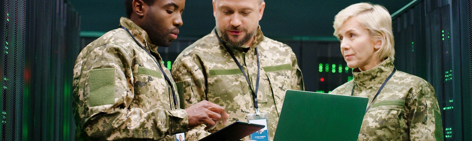 multiethnic army officers
