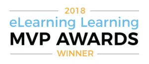 2018 eLearning MVP award winner logo